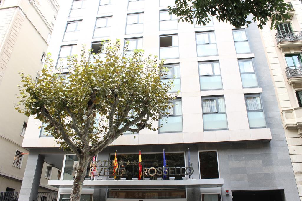 Hotel Evenia Rossello Barcellona Esterno foto