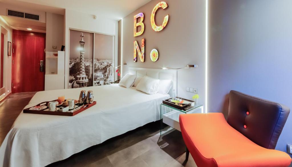 Hotel Evenia Rossello Barcellona Esterno foto