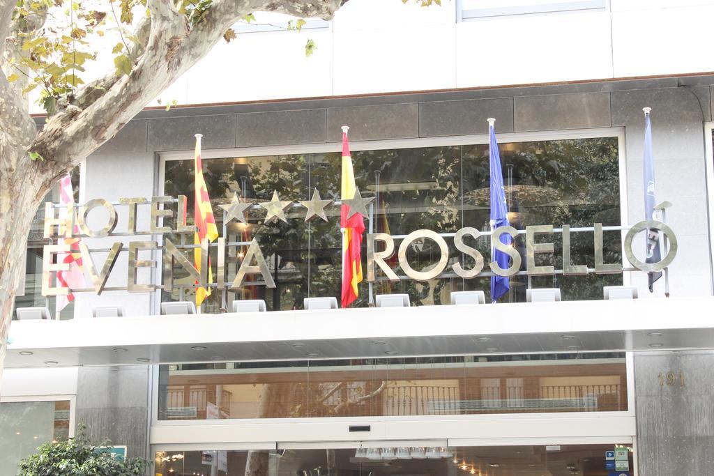 Hotel Evenia Rossello Barcellona Esterno foto