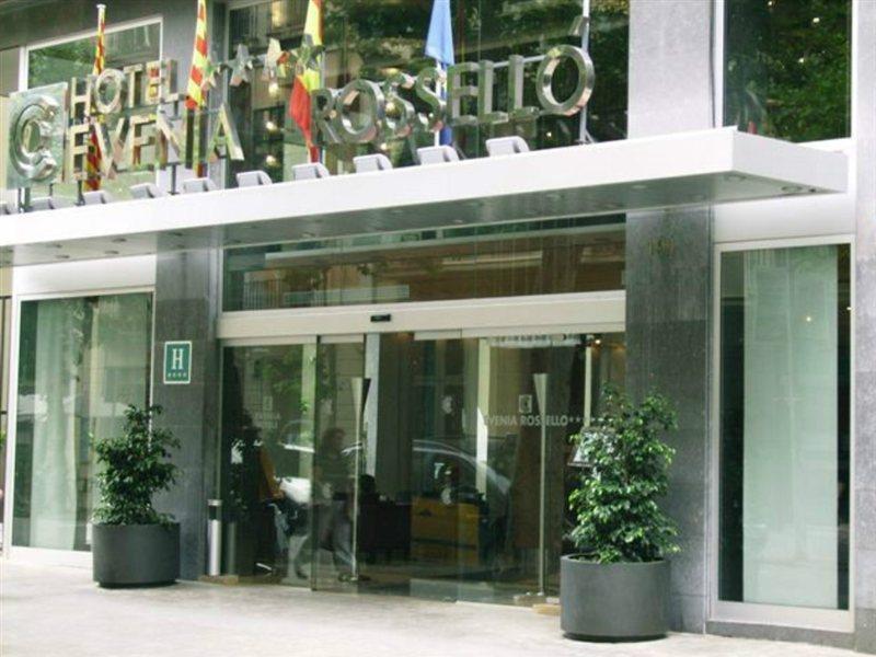 Hotel Evenia Rossello Barcellona Esterno foto