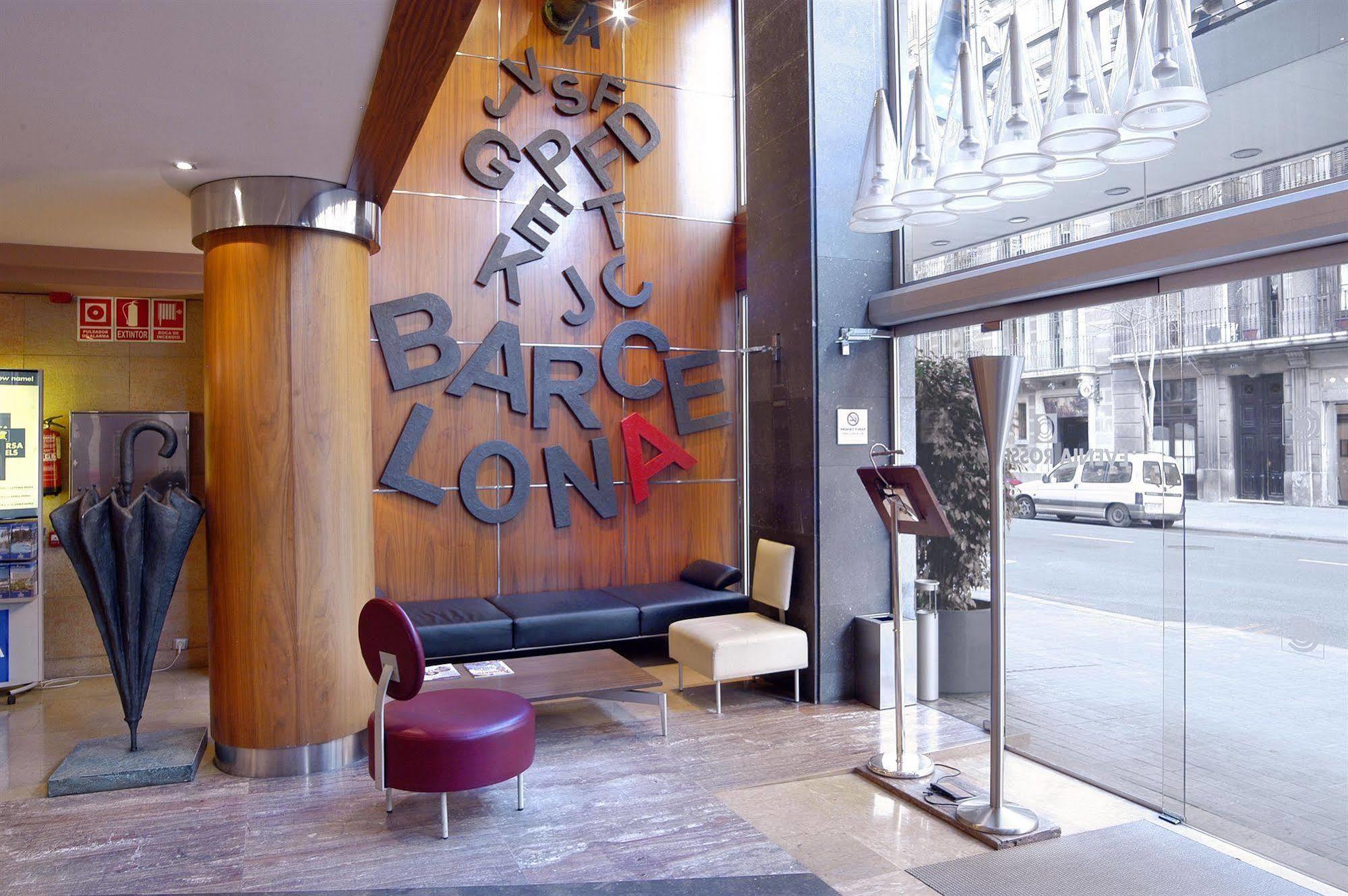 Hotel Evenia Rossello Barcellona Esterno foto