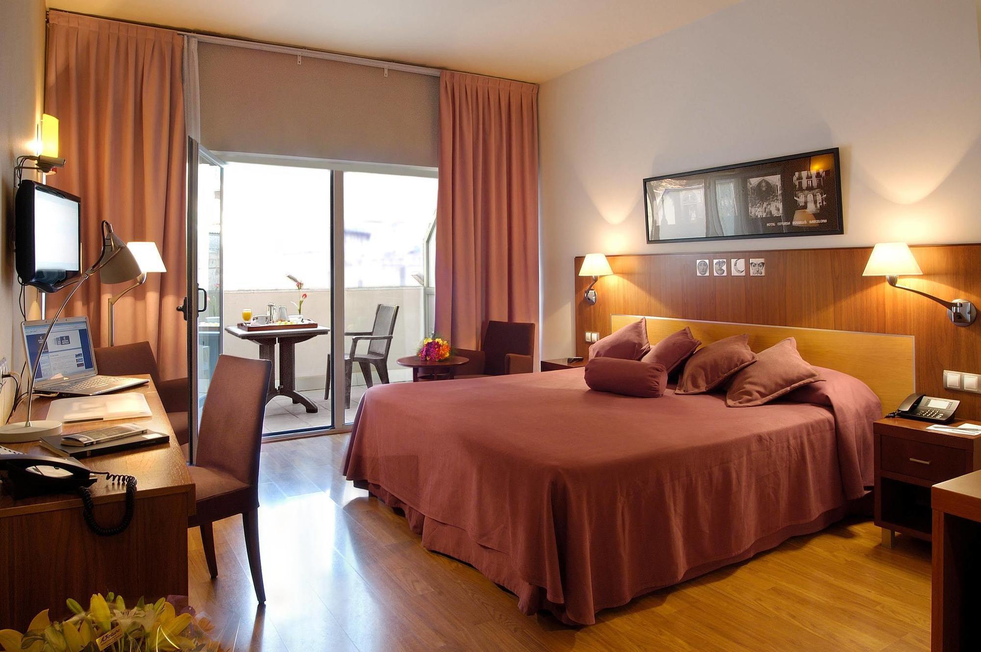Hotel Evenia Rossello Barcellona Esterno foto