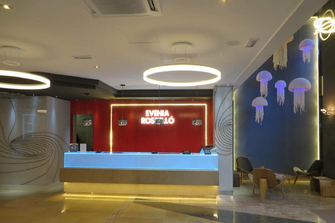 Hotel Evenia Rossello Barcellona Esterno foto